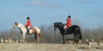 Jill Wagenknecht MFH and Eleanor Hartwell Huntsman