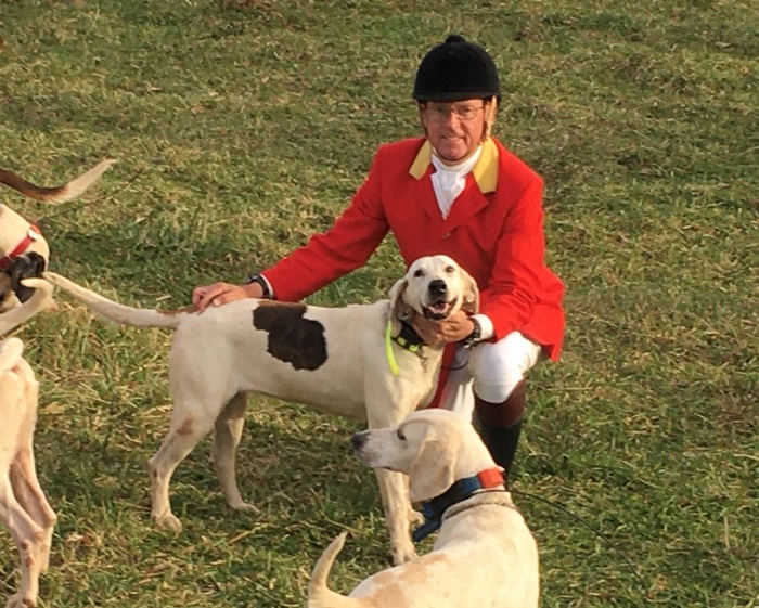 Belle Meade huntsman Epp Wilson MFH and 8 year old Midland Maiden 2013