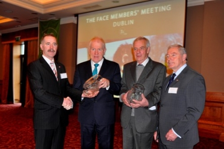 Chairman of NARGC Sean Doris Minister for Arts Heritage  the Gaeltacht Jimmy Deenihan Gilbert De Turckheim President FACE Europe  Oliver Russell Chairman FACE Ireland