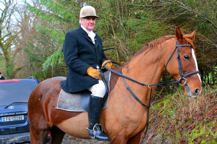 Willie Leahy field master of the Galway Blazers